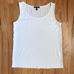 Eileen Fisher silk jersey tank top